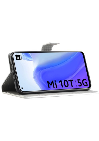 Xiaomi Redmi K30S-MAVI Için Desen Baskı Pu Deri Cüzdan Standı Koruyucu Kapak (Yurt Dışından) indirimleri