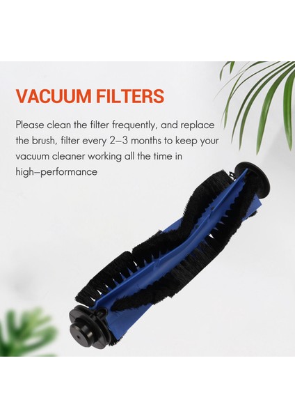 Robovac 11S, Robovac 30, Robovac 30C, Robovac 15C ile Uyumlu Aksesuar Kiti, Aksesuar Robotik Süpürge 8x Temizleyici Filtreler, 8x Yan Fırçalar, 2x Döner Fırça (Yurt Dışından) modelleri