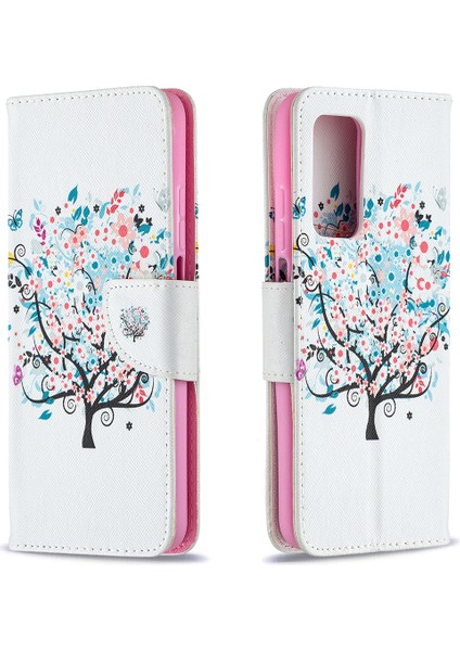 Xiaomi Redmi K30S-TREE Için Desen Baskı Deri Cüzdan Koruyucu Kabuk (Yurt Dışından) fırsatları