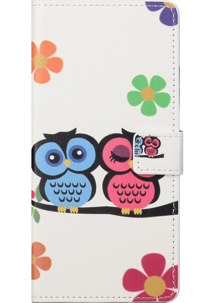 Xiaomi Redmi K30S-TWO Owls Için Desen Baskı Pu Deri Cüzdan Standı Koruyucu Kapak (Yurt Dışından) fiyatları