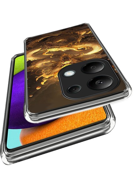 Xiaomi Redmi Note 13 Pro 4g Kılıf Için Şok Emici Tpu Desen Baskılı Telefon Kapağı-Stil H (Yurt Dışından) fiyatları