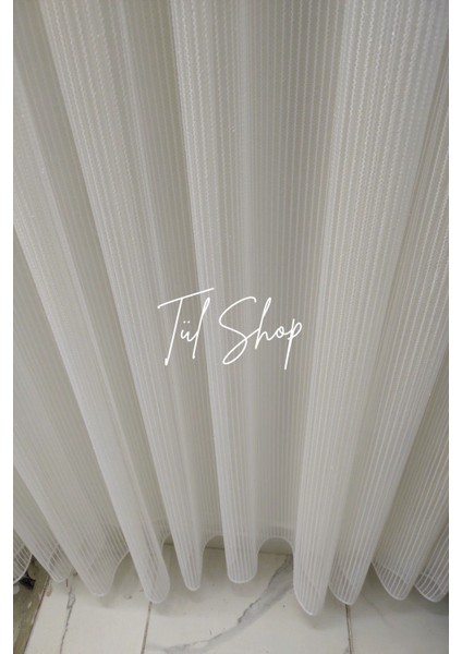 Ağır Gramajlı Kırışmaz Profesyonel Işçilik Ulak Model 1/3 Sık Pileli Tül Perde fırsatları