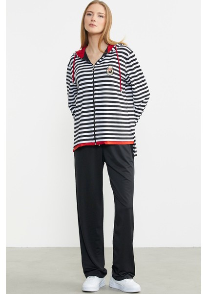 Marine Fermuarlı Tunik Takım - Siyah fiyatları