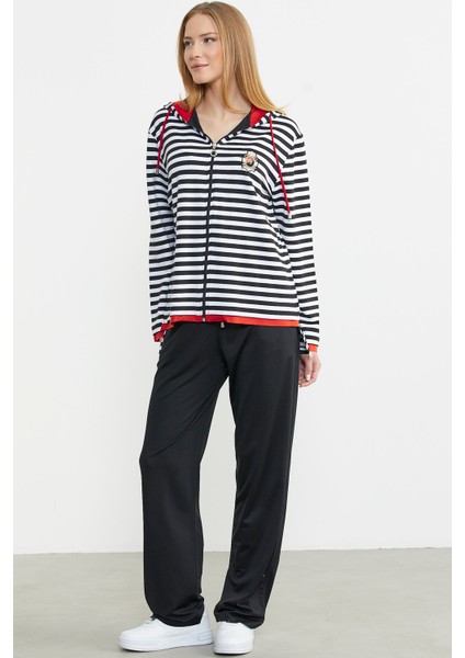 Marine Fermuarlı Tunik Takım - Siyah indirimleri