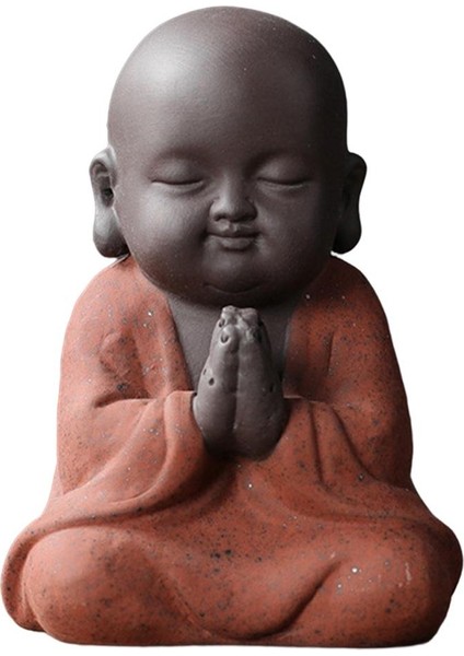 Çin Buda Dekorasyon Heykelcik Dekor Mini 6.8cmx9.5cm (Yurt Dışından)