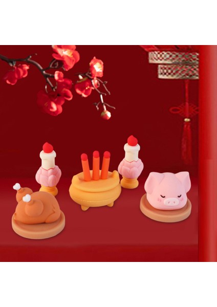 Heykelciği Çin Yılı Dekoratif Heykeli (Yurt Dışından) modelleri