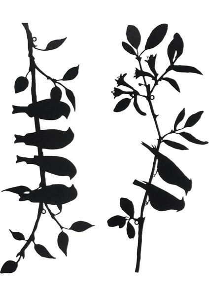 2 Metal Dekor Dekoratif Centerpiece Ev C Için (Yurt Dışından) fırsatları