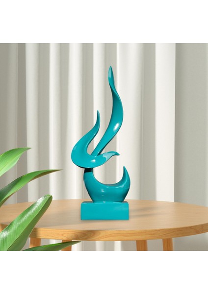 Soyut Heykeli Dekoratif Heykeller Giriş Sehpası Için lik Eşşil (Yurt Dışından) indirimleri