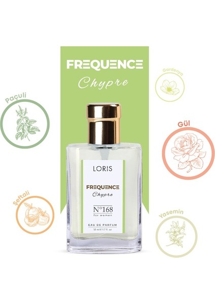 K-168 Frequence Kadın Parfümü 50 ml modelleri