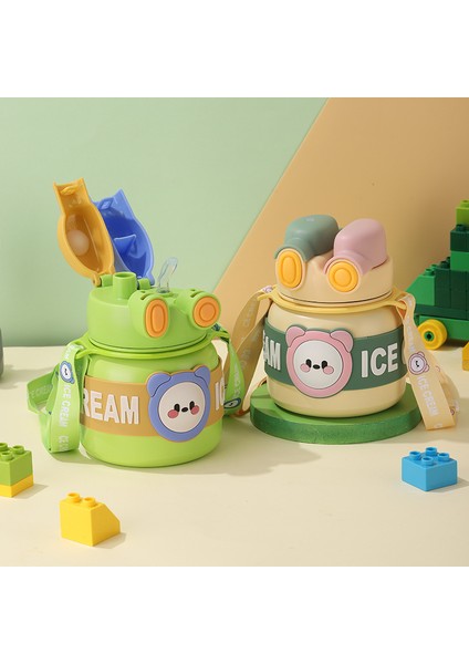 Büyük Kapasiteli Çocuk Paslanmaz Çelik Su Şişesi Askılı 850ML (Yurt Dışından) fiyatları