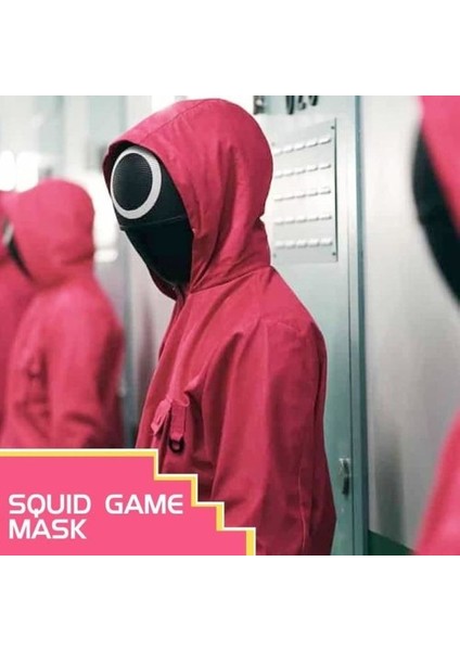 Squid Game Kalamar Oyun Maskesi