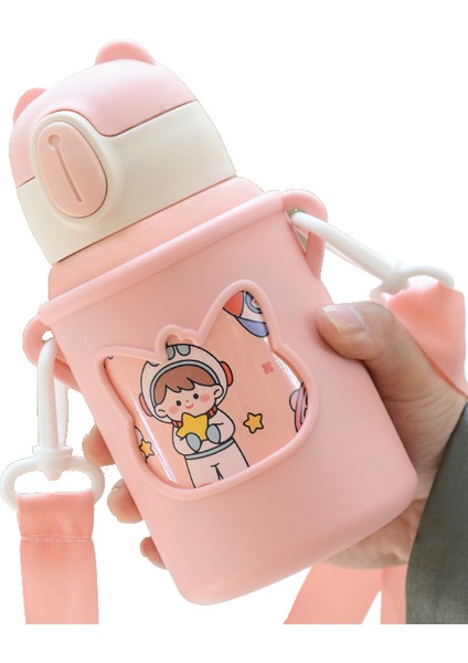 304 Paslanmaz Çelik Hasır Bardak Yalıtımlı Çocuk Su Isıtıcısı Çocuk (Yurt Dışından)