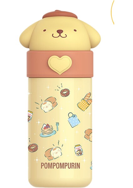 Sevimli 316 Paslanmaz Çelik Çocuk Termal Su Bardağı Kış Malzemeleri 350ML (Yurt Dışından)