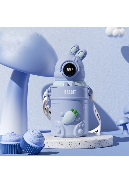 Sıcaklık Modeli 316 Paslanmaz Çelik Çocuk Yalıtım Kupası Saman Su Kupası (Yurt Dışından)