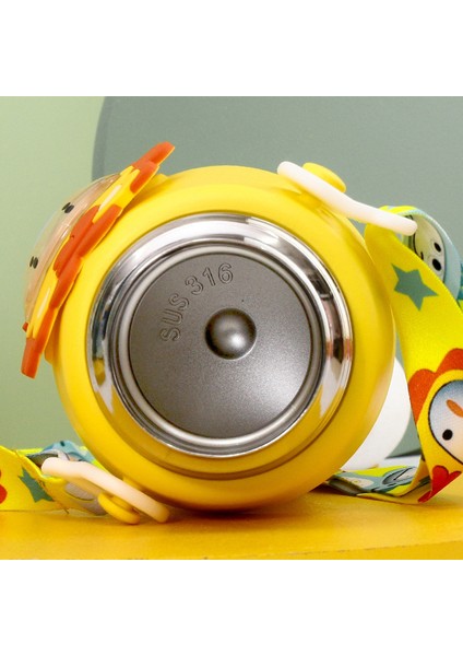 316 Paslanmaz Çelikten Yapılmış Çift Kapaklı Yalıtımlı Çocuk Su Şişesi 500ML (Yurt Dışından) fiyatları