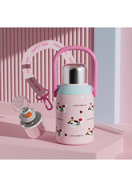 316 Paslanmaz Çelik Çocuk Termal Su Bardağı 800ML (Yurt Dışından)