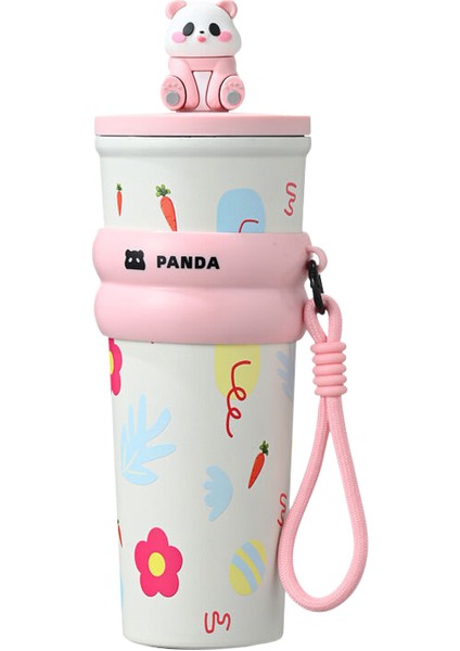 Büyük Kapasiteli Paslanmaz Çelik Pipetli Su Şişesi 700ML (Yurt Dışından)
