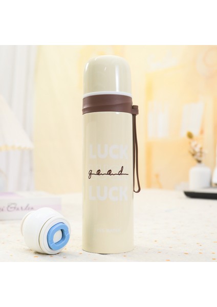 Taşınabilir Vakumlu Paslanmaz Çelik Termal Su Şişesi 450ML (Yurt Dışından)