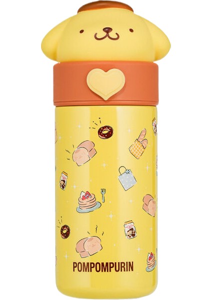 316 Paslanmaz Çelikten Yapılmış Küçük Karikatür Şeklinde Çocuk Su Bardağı 350ML (Yurt Dışından)