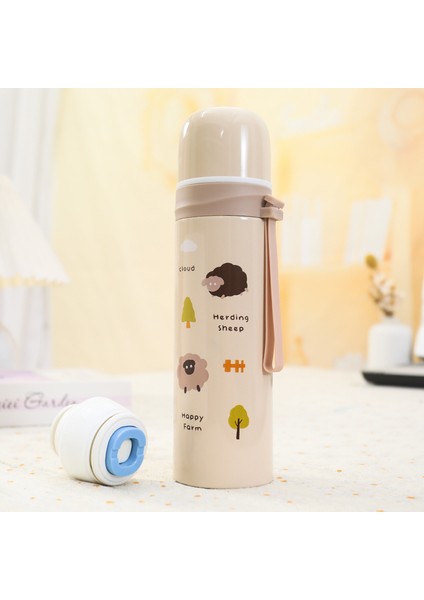 Taşınabilir Vakumlu Paslanmaz Çelik Termos Bardak 450ML (Yurt Dışından)