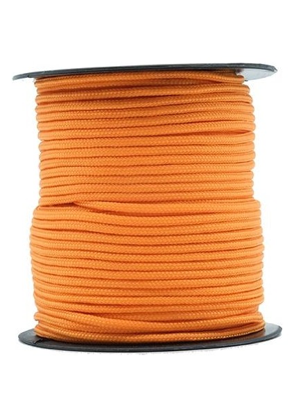 Paraşüt ipi 2 mm Turuncu No:17 1 Makara 30 Metre