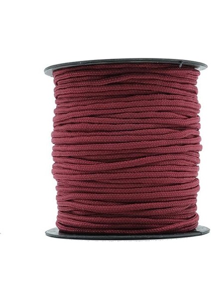 Paracord Ip 2 mm Bordo No:15 1 Makara 30 Metre