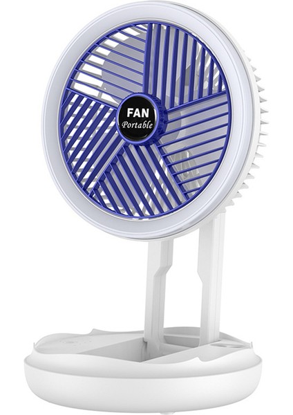 USB Şarj Katlanabilir Masa Fanı Duvara Monte Asma Tavan Vantilatörü LED Işık ile Ev Odası Soğutucu Fan Için Ayarlanabilir (Yurt Dışından)