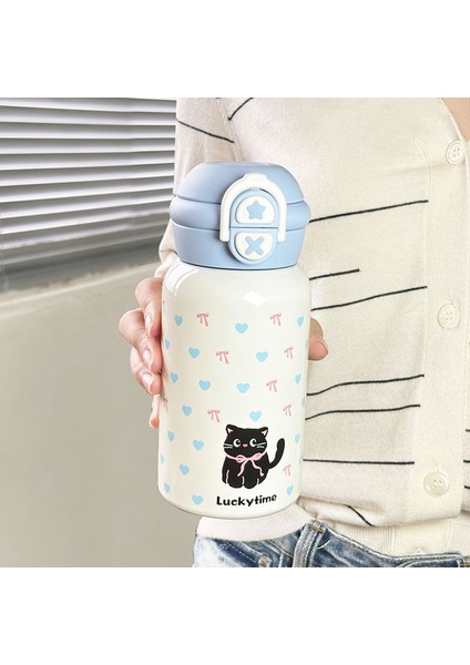 Sevimli 316 Paslanmaz Çelik Pipetli Bardak 500ML (Yurt Dışından)
