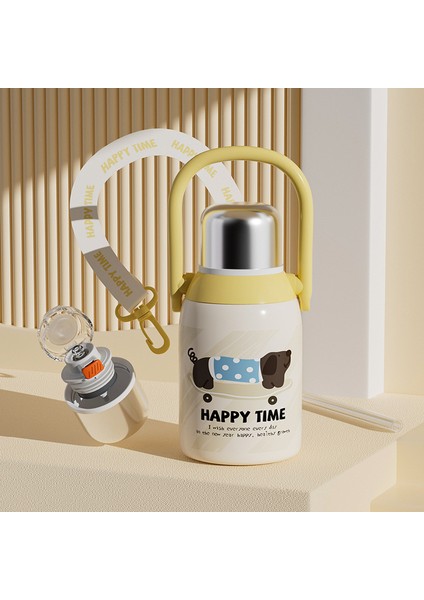 316 Paslanmaz Çelik Çocuk Termal Su Bardağı 800ML (Yurt Dışından)