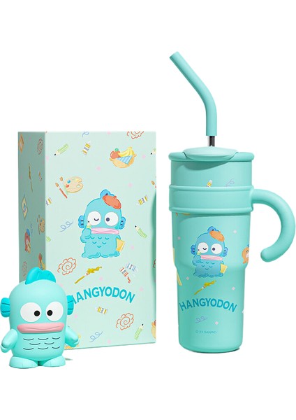 Karikatür Büyük Kapasiteli Paslanmaz Çelik Su Şişesi Oyuncaksız 1200 ml (Yurt Dışından)