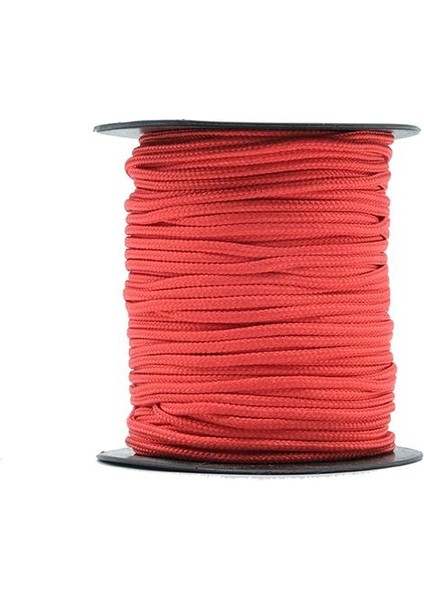Paracord ip 2 mm Kırmızı No:11 1 Makara 30 Metre