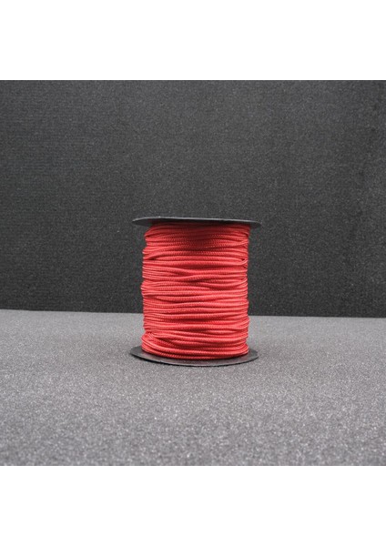 Paracord ip 2 mm Kırmızı No:11 1 Makara 30 Metre