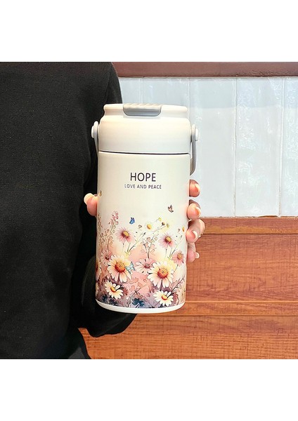 Çay ve Su Ayırma Termos Bardağı Büyük Kapasiteli Su Bardağı 750ML (Yurt Dışından)