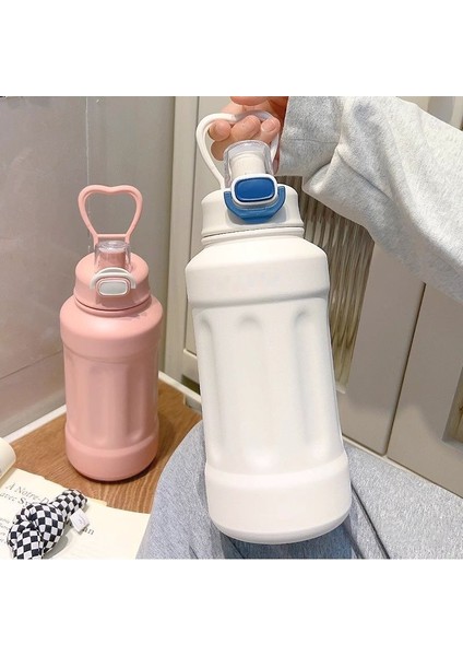 316 Paslanmaz Çelik Büyük Kapasiteli Taşınabilir Pipetli Bardak (Yurt Dışından) fiyatları