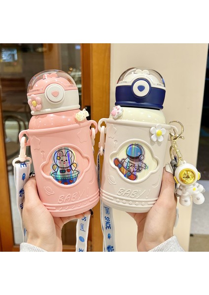 Sevimli Taşınabilir Çocuklar Saman Su Isıtıcısı 500ML (Yurt Dışından) modelleri