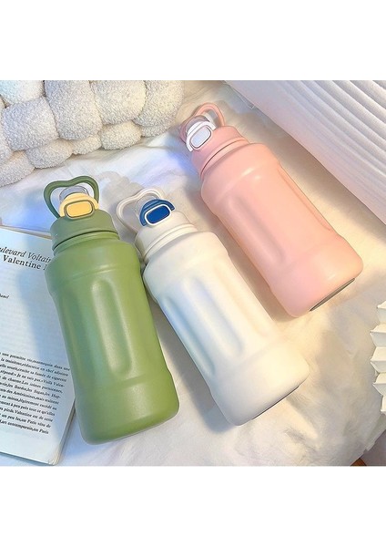 316 Paslanmaz Çelik Büyük Kapasiteli Taşınabilir Pipetli Bardak (Yurt Dışından) modelleri