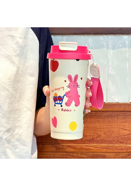 Taşınabilir Kahve Fincanı Su Bardağı 316 Paslanmaz Çelik 500ML (Yurt Dışından)