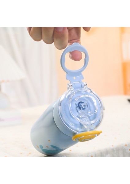 Katlanabilir Saplı Çocuk Paslanmaz Çelik Termos Bardağı 470ML (Yurt Dışından)