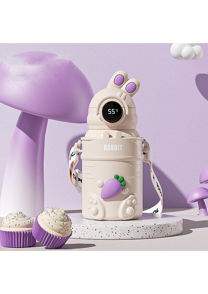 Sıcaklık Modeli 316 Paslanmaz Çelik Çocuk Yalıtım Kupası Saman Su Kupası (Yurt Dışından)