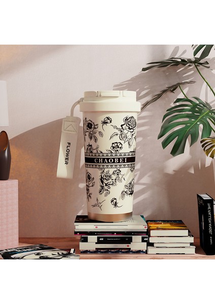 Kahve Fincanı Su Bardağı 316 Paslanmaz Çelik 500ML (Yurt Dışından)