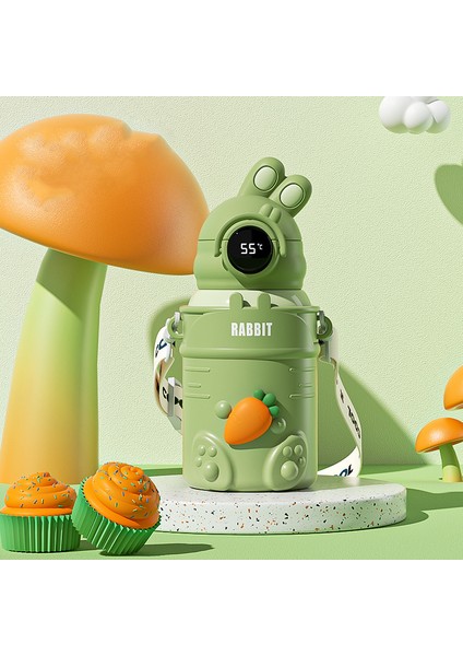 Sıcaklık Modeli 316 Paslanmaz Çelik Çocuk Yalıtım Kupası Saman Su Kupası (Yurt Dışından)