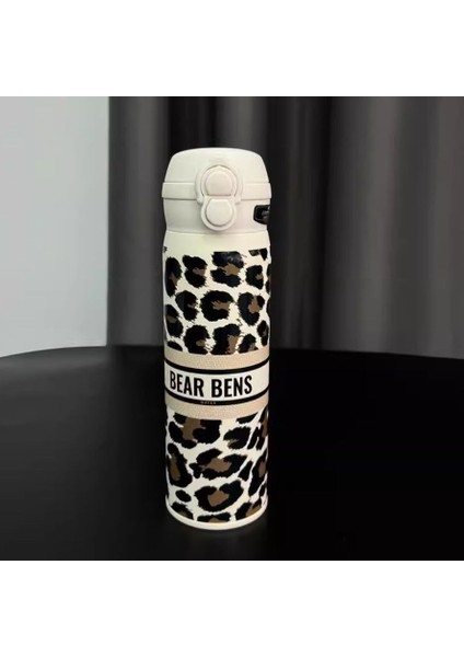 Taşınabilir Su Bardağı 316 Paslanmaz Çelik Pipetli Bardak 480ML (Yurt Dışından)