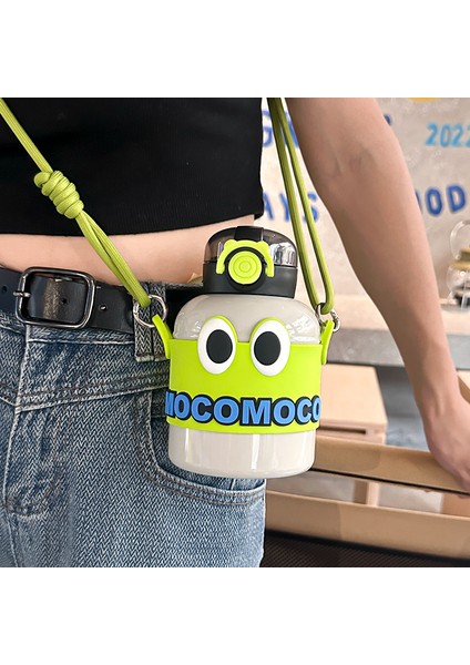 Taşınabilir ve Sevimli Paslanmaz Çelik Su Bardağı Çocuklara 600ML (Yurt Dışından)