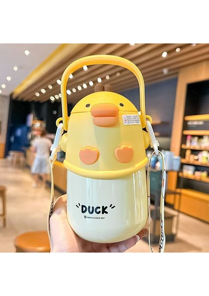 Ördek Şeklinde 316 Paslanmaz Çelik Su Bardağı 610ML (Yurt Dışından)