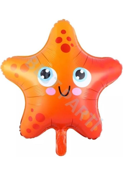 Yıldızı Folyo Balon 55 cm