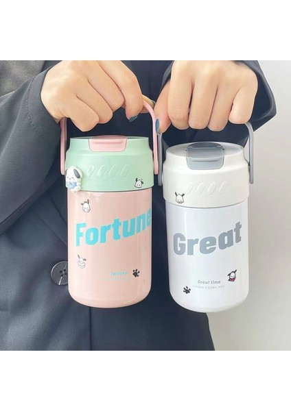 316 Paslanmaz Çelik Hasır Bardak Çocuk Taşınabilir Bardak 500ML (Yurt Dışından) fiyatları