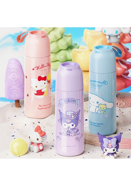Karikatür Desenli Paslanmaz Çelik Çocuk Su Şişesi Pipetli 460ML (Yurt Dışından) fiyatları