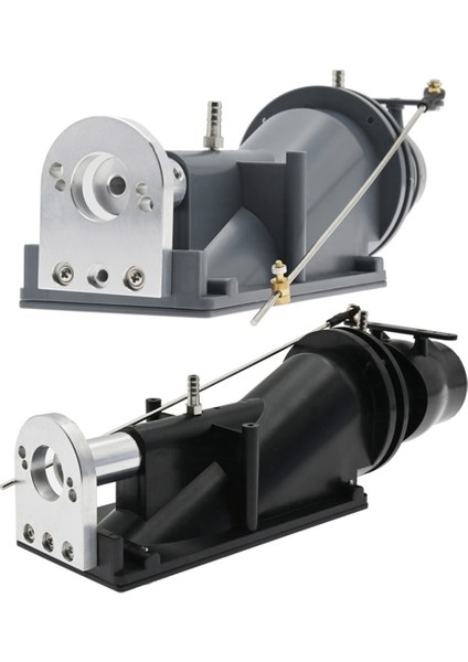 40MM Su Jeti Pervanesi Güç Püskürtme Pompası Su Jeti Pompası 3 Bıçaklı Pervane Fit 775 Motor Rc Jet Tekne Için, Siyah (Yurt Dışından)