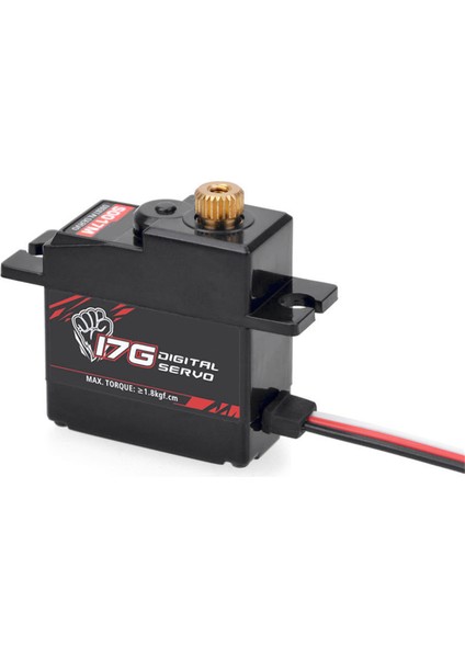 Wpl C14 C24 Mn D90 MN99S Için 17G Metal Gear Dijital Servo ve Metal Servo Arm S0017M (Yurt Dışından)