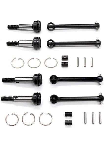 4 Adet Ön ve Arkadan Çekişli Motosiklet Mili Cvd 54515 54516 42MM 39MM Xv-01 Tc-01 XV01 TC01 1/10 Rc Araba Yükseltme Parçaları (Yurt Dışından)